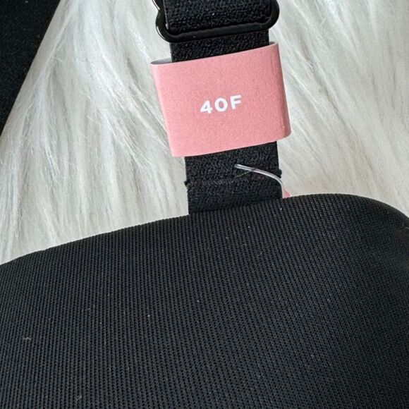 Cacique Black NWT Lightly Lined Multi Way Strapless Bra Sz 40F - Picture 8 of 11